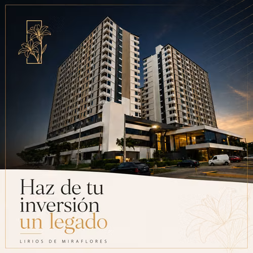 Apartamento en Venta | Lirios de Miraflores | 2 Habitaciones | Listo para Entrega