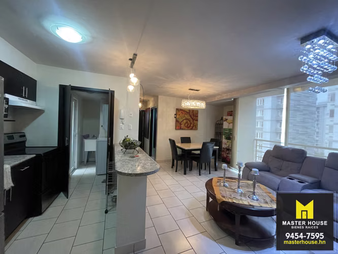 ALQUILER DE APARTAMENTO AMUEBLADO EN ECOVIVIENDA US$ 850