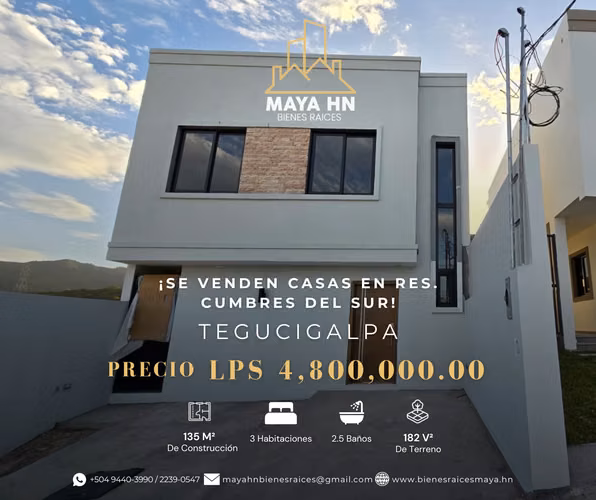¡Se venden casas en Res. Terrazas del Mirador, Tegucigalpa! - Imagen 1