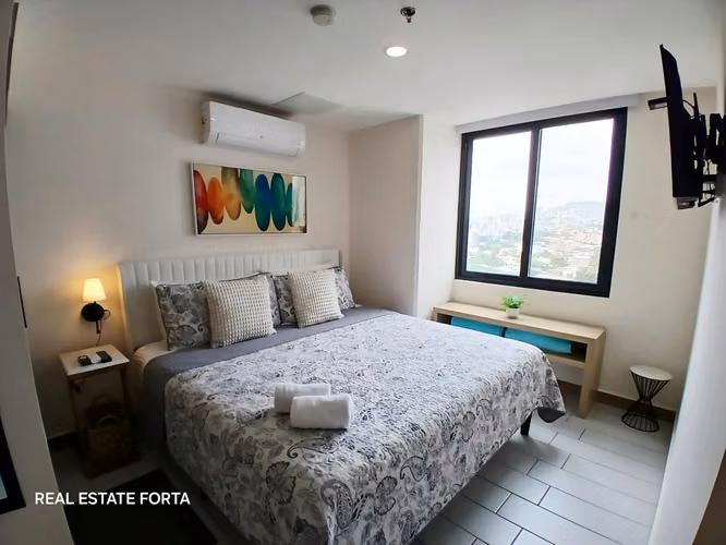 Alquiler de Hermoso Apartamento Amueblado, en la Torre Cipreses de San Ignacio, en Tegucigalpa. - Imagen 8