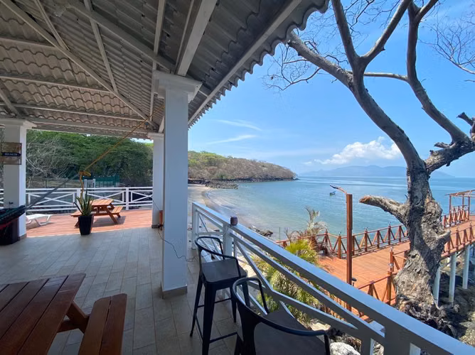 Casa de playa frente al mar
