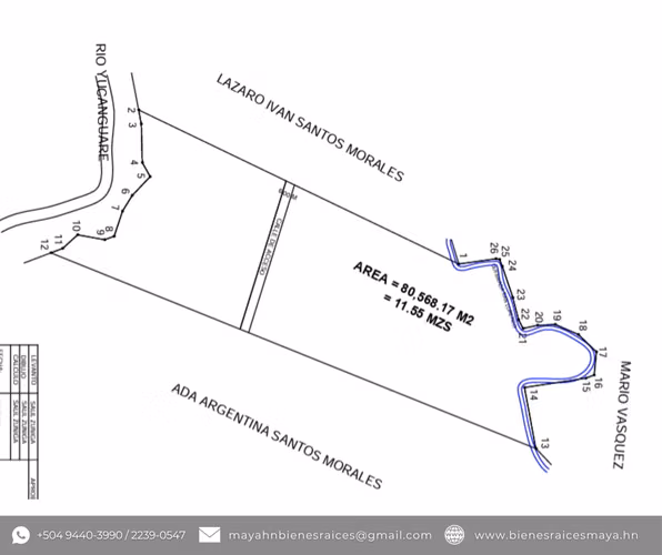 ¡Se vende Terreno en Santo Domingo, Intibucá! - Imagen 5