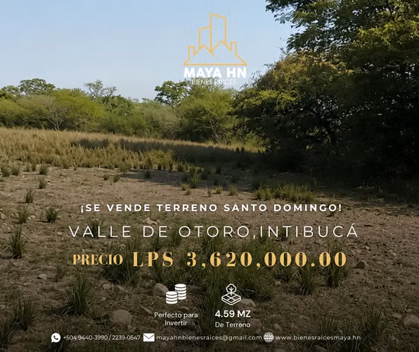 ¡Se vende Terreno en Santo Domingo, Intibucá! - Imagen 1