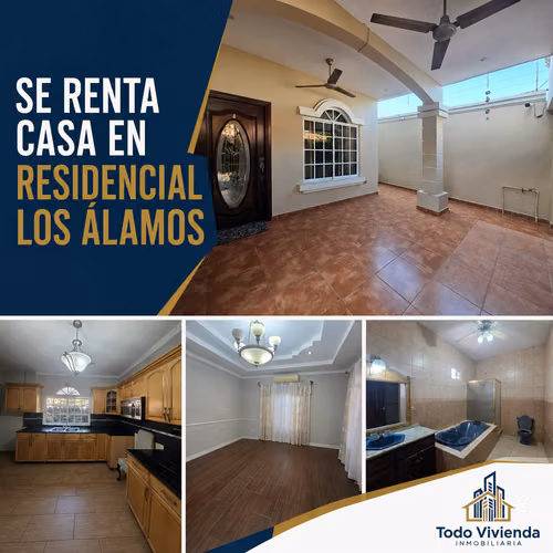 Se alquila casa en RESIDENCIAL LOS ALAMOS SAN PEDRO SULA  - Imagen 1