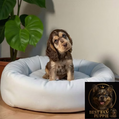 Cachorro Cocker Spaniel Ingles Sable / English Cocker Spaniel Sable disponible