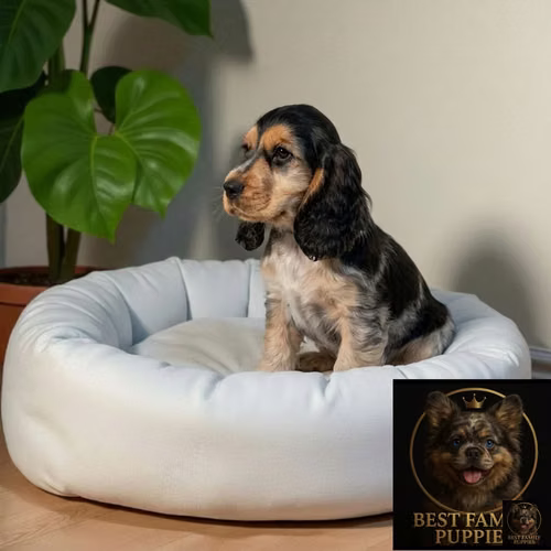Cachorro Cocker Spaniel Ingles Sable / English Cocker Spaniel Sable disponible