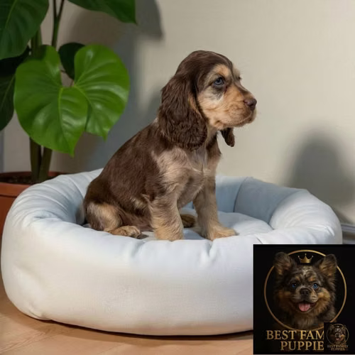 Cachorro Cocker Spaniel Ingles Sable / English Cocker Spaniel Sable disponible