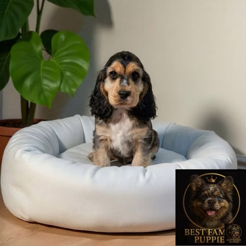Cachorro Cocker Spaniel Ingles Sable / English Cocker Spaniel Sable disponible