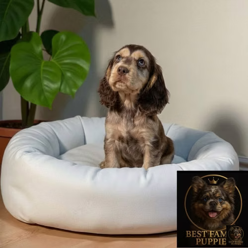 Cachorro Cocker Spaniel Ingles Sable / English Cocker Spaniel Sable disponible