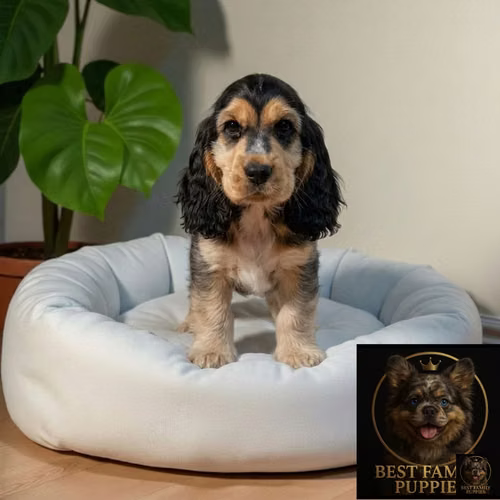 Cachorro Cocker Spaniel Ingles Sable / English Cocker Spaniel Sable disponible