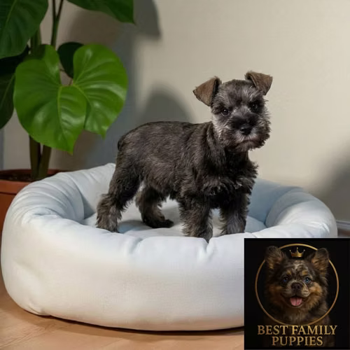 Cachorro SCHNAUZER MINIATURA disponible - Imagen 5