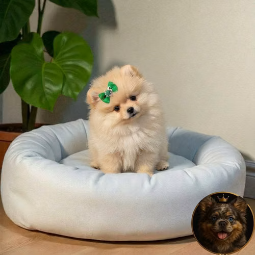 Cachorro POMERANIAN CARA DE OSO disponible - Imagen 9