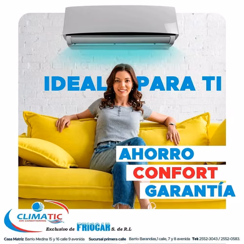 Aires Acondicionados Climatic-2026 (Convencional e Inverter) - Oferta - Imagen 3