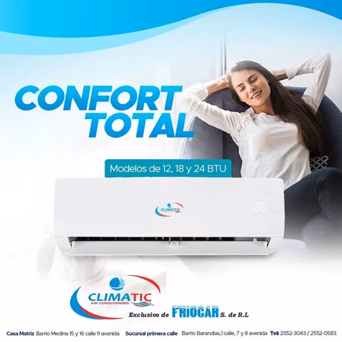 Aires Acondicionados Climatic-2026 (Convencional e Inverter) - Oferta - Imagen 2