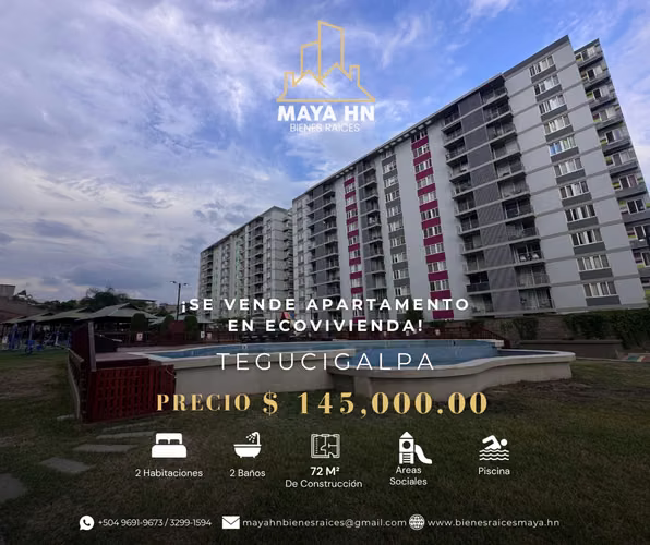 ¡Se vende Apartamento en Ecovivienda, Tegucigalpa!