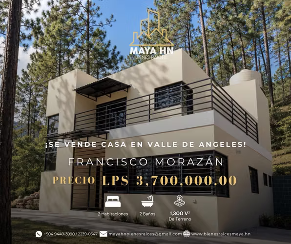 ¡Se vende casa en Valle de Angeles, Francisco Morazán!