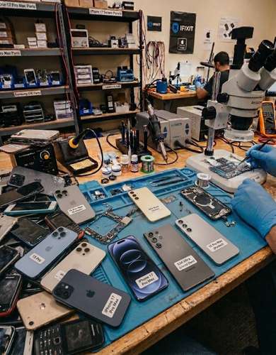Mobile sales for spare parts