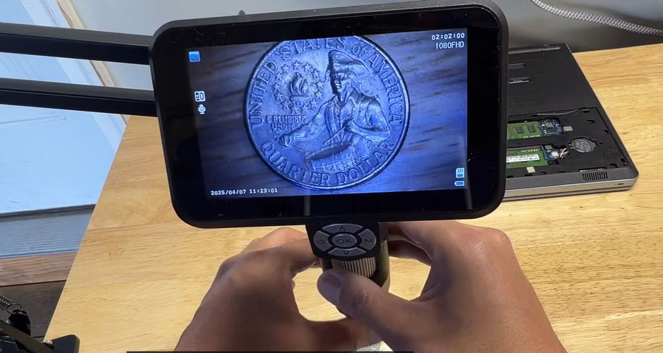 Microscopio digital HDMI para electrónica - Imagen 7