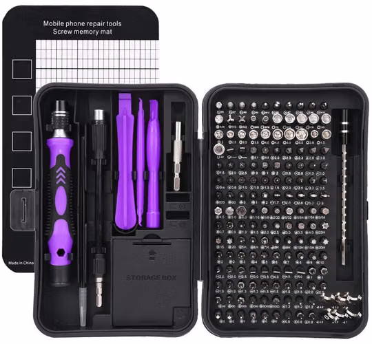 Kit de Destornilladores de Precisión 170 en 1 | Celulares, Laptop y Consolas - Imagen 2