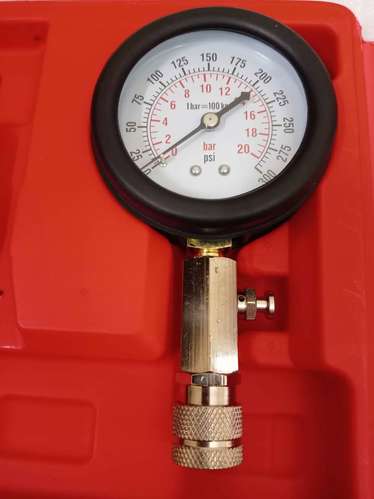 Kit de comprobador de compresión de motor para automóviles y motocicletas