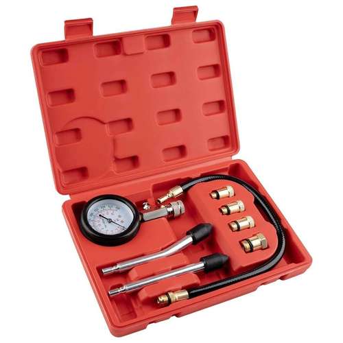 Kit de comprobador de compresión de motor para automóviles y motocicletas