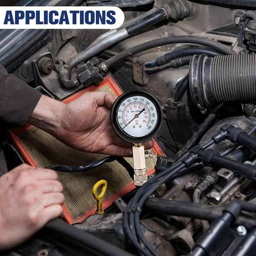 Kit de comprobador de compresión de motor para automóviles y motocicletas