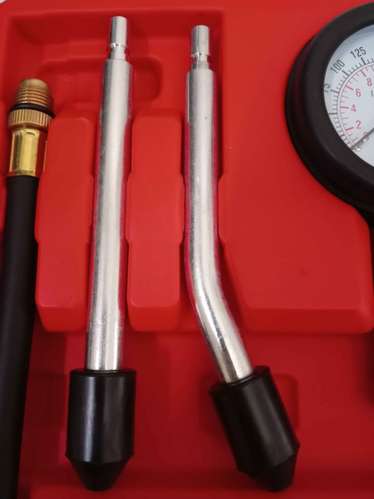 Kit de comprobador de compresión de motor para automóviles y motocicletas