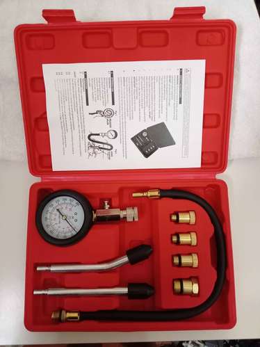 Kit de comprobador de compresión de motor para automóviles y motocicletas