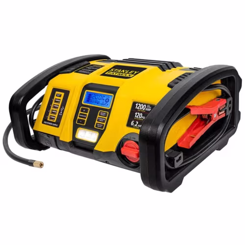Arrancador + Inflador de Llantas + Power Bank + LED - nuevo Stanley - Imagen 7