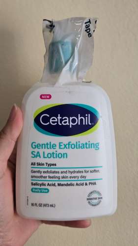 Cetaphil SA Gentle Exfoliating Face Wash, Salicylic Acid Cleanser, 16oz