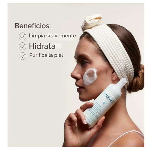 Caudalie Vinoclean Gentle Instant Foaming Facial Cleanser for All Skin Types