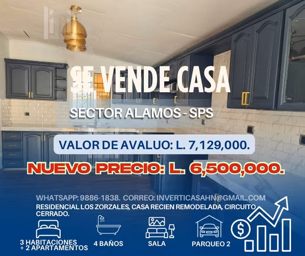 Se Vende Casa en Sector Los Alamos 