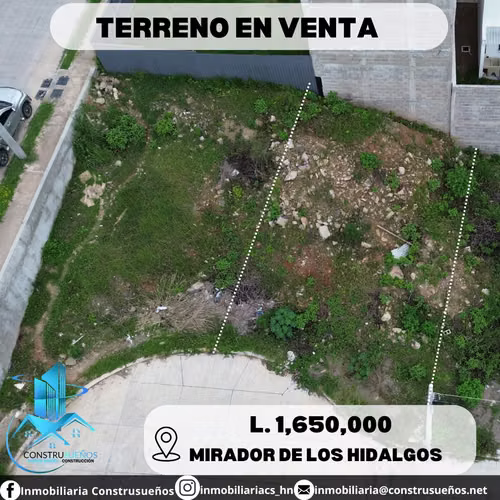 SE VENDE BONITO TERRENO EN RESIDENCIAL MIRADOR DE LOS HIDALGOS! 