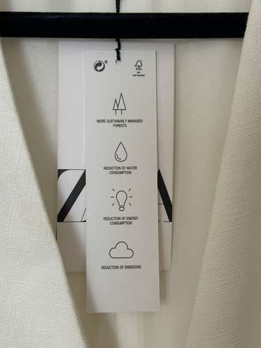 Zara M - Lindo Mini Vestido Tipo blazer se puede usar como vestido o blazer