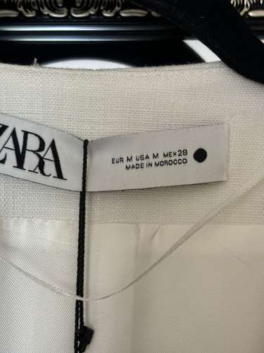 Zara M - Lindo Mini Vestido Tipo blazer se puede usar como vestido o blazer
