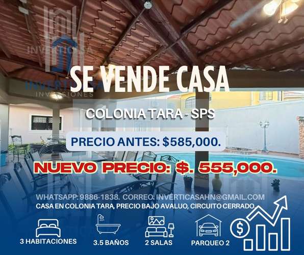 Se Vende Casa en Colonia Tara 