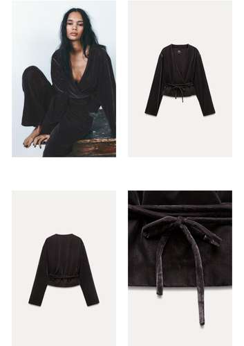 Zara M - Chaqueta Cruzada  - Imagen 2