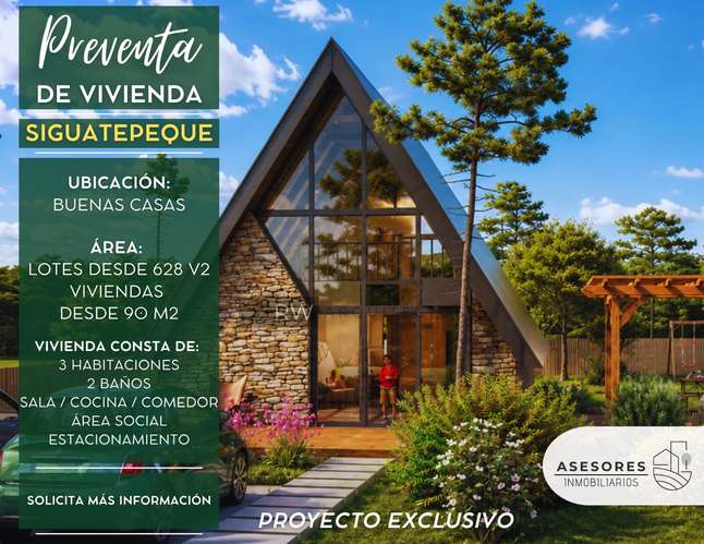 Preventa de Viviendas en Siguatepeque