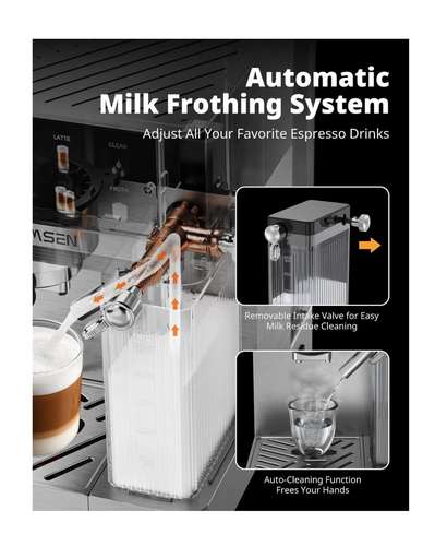 Maquina Espresso AIRMSEN 20 BAR Nuevas y Seminuevas con Espumador Automático