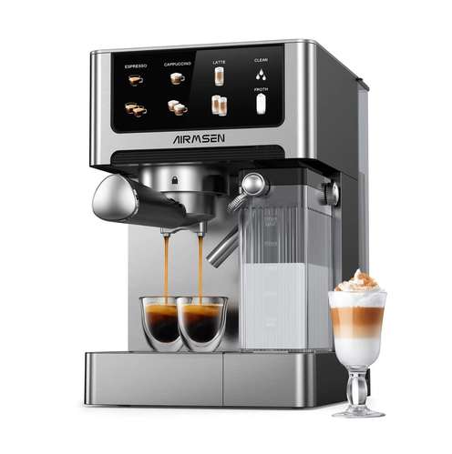 Maquina Espresso AIRMSEN 20 BAR Nuevas y Seminuevas con Espumador Automático