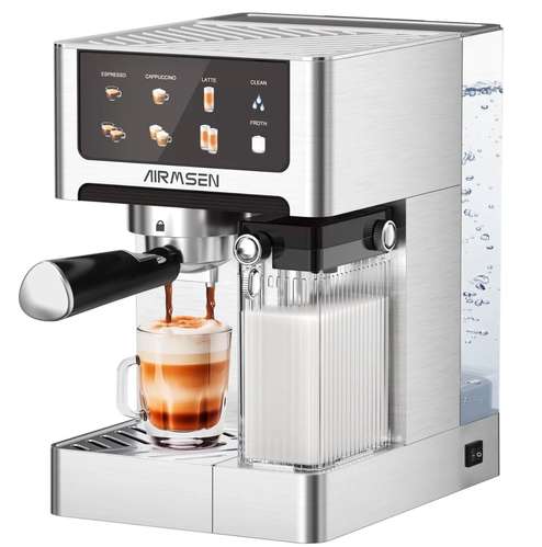Maquina Espresso AIRMSEN 20 BAR Nuevas y Seminuevas con Espumador Automático