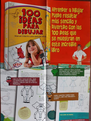 Libro Aprender A Dibujar Para Niños 100 Ideas