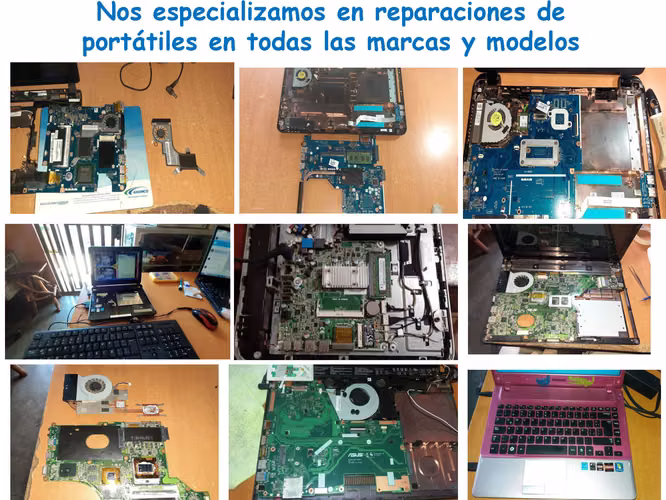 Reparaciones de Equipos Portátiles y PC de Escritorio.