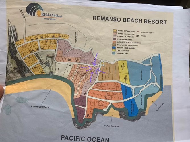 Vendo terreno de 882 vrs en  Remanso Beach con vista Espectacular!!LAM - Imagen 2