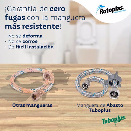 Manguera de Abasto Flexible #ROTOPLAS #Managua #Nicaragua - Imagen 4