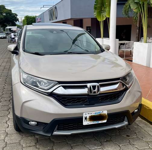 CRV 2019 COLOR BEIGE LINDO AUTOMÁTIC IMPECABLE !