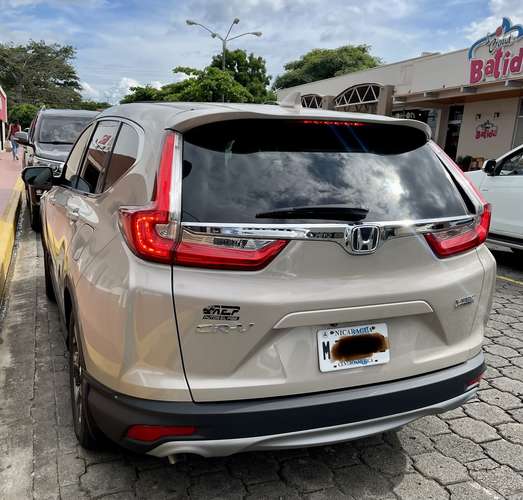 CRV 2019 COLOR BEIGE LINDO AUTOMÁTIC IMPECABLE !