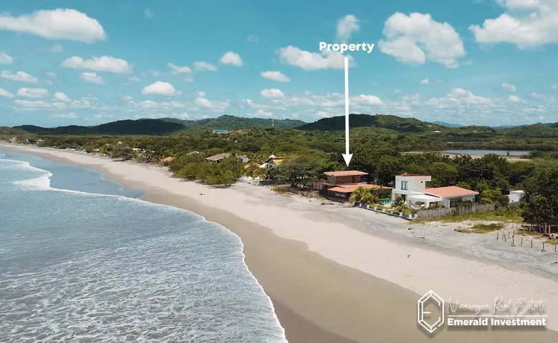 Oceanfront Home for sale In Playa Guasacate, Nicaragua