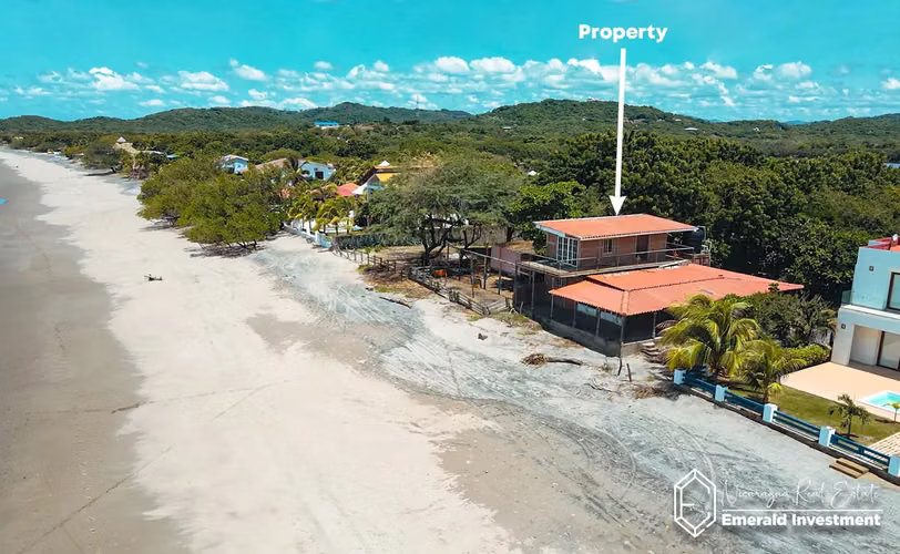 Oceanfront Home for sale In Playa Guasacate, Nicaragua