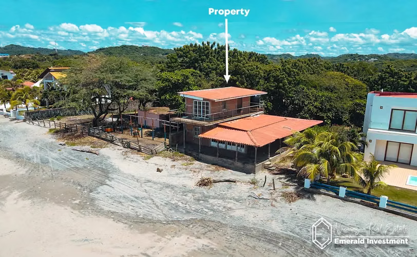 Oceanfront Home for sale In Playa Guasacate, Nicaragua